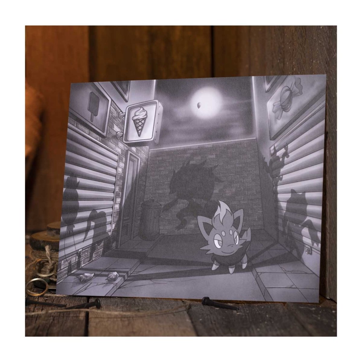 Pokémon Center × Vic Lee: Pokémon Scary Stories Posters (5-Pack