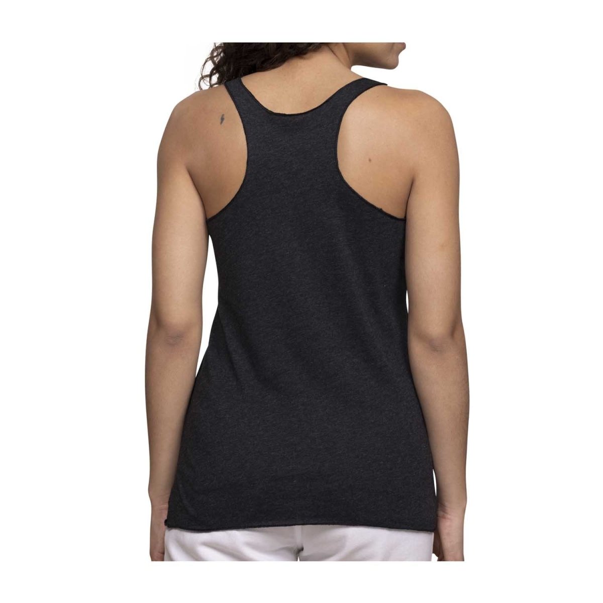 Pokémon Summer Days Heather Black Fitted Racerback Tank Top - Women |  Pokémon Center Official Site