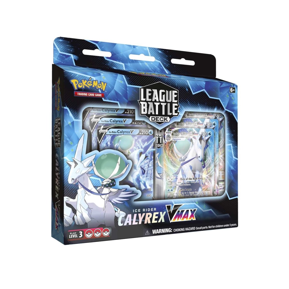 Pokémon TCG Ice Rider Calyrex VMAX League Battle Deck Pokémon Center Official Site