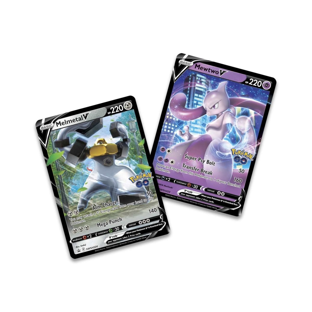 Pokemon Trading Card Game: Pokemon GO V Battle Deck: Mewtwo vs