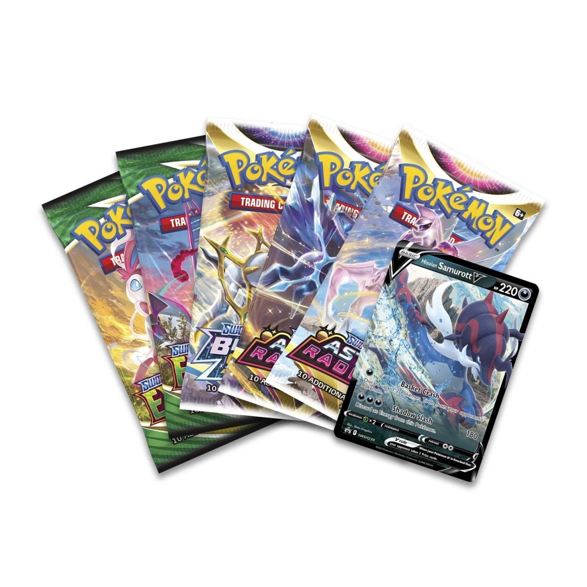 Pokemon cards samurott tin