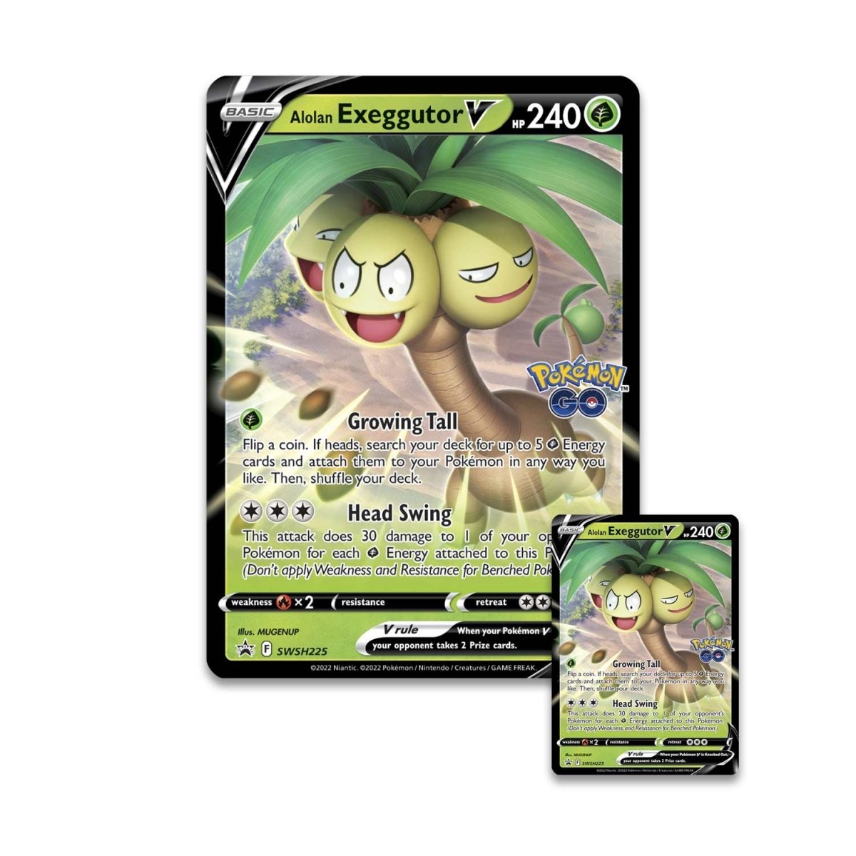 Pokémon TCG: Pokémon GO Collection-Alolan Exeggutor V