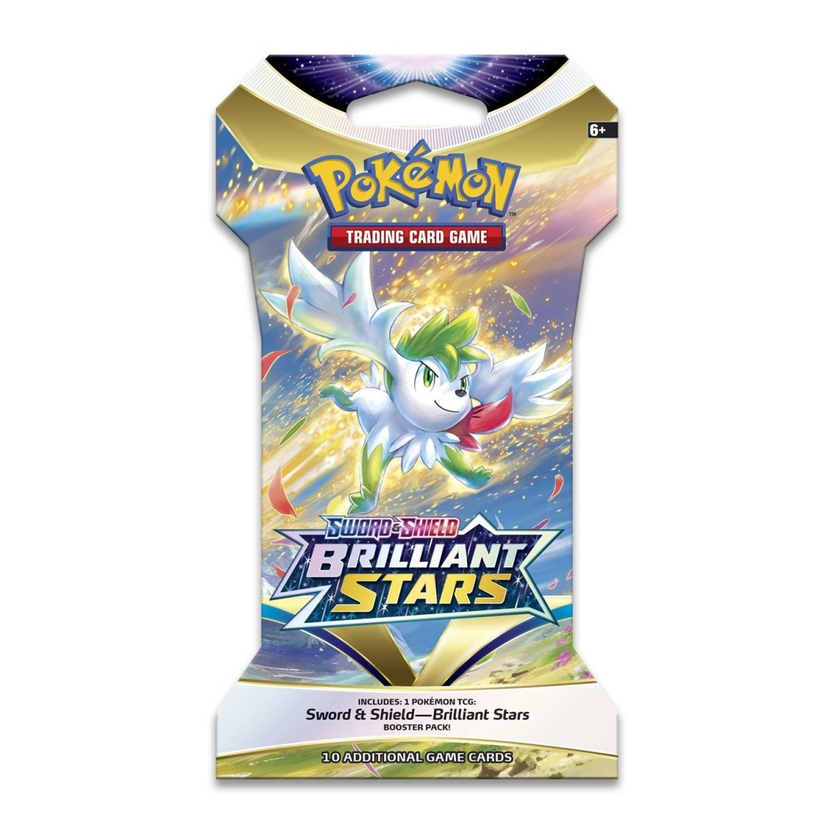 Pokmon TCG: Sword & Shield-Brilliant Stars Sleeved Booster Pack (10 Cards)
