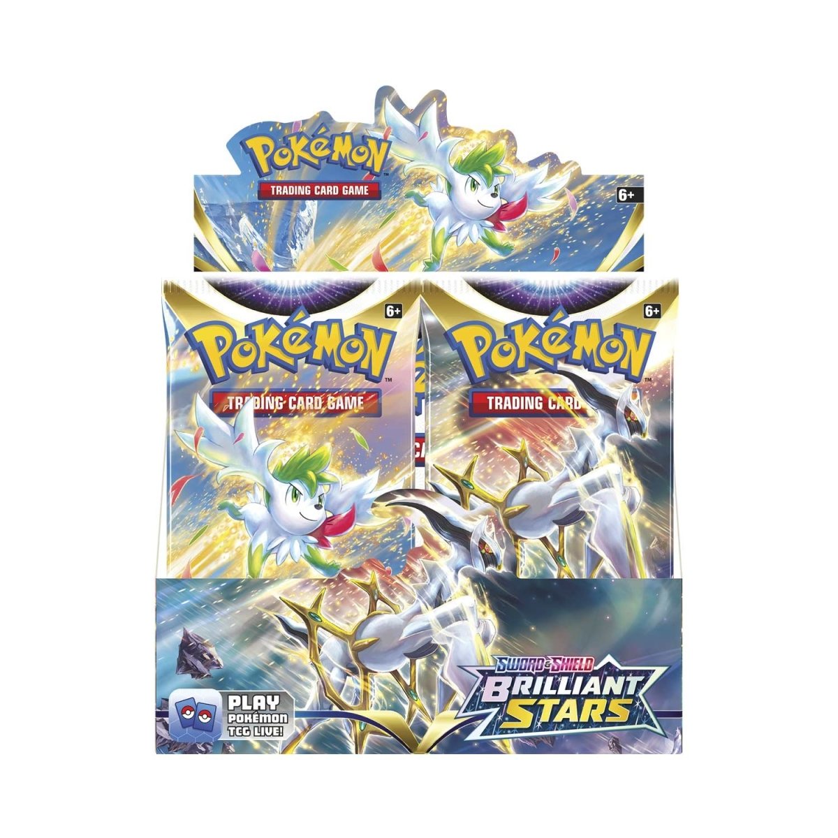 Pokemon Cards - Sword & Shield: Brilliant Stars - BOOSTER BOX (36 Packs):   - Toys, Plush, Trading Cards, Action Figures & Games online  retail store shop sale