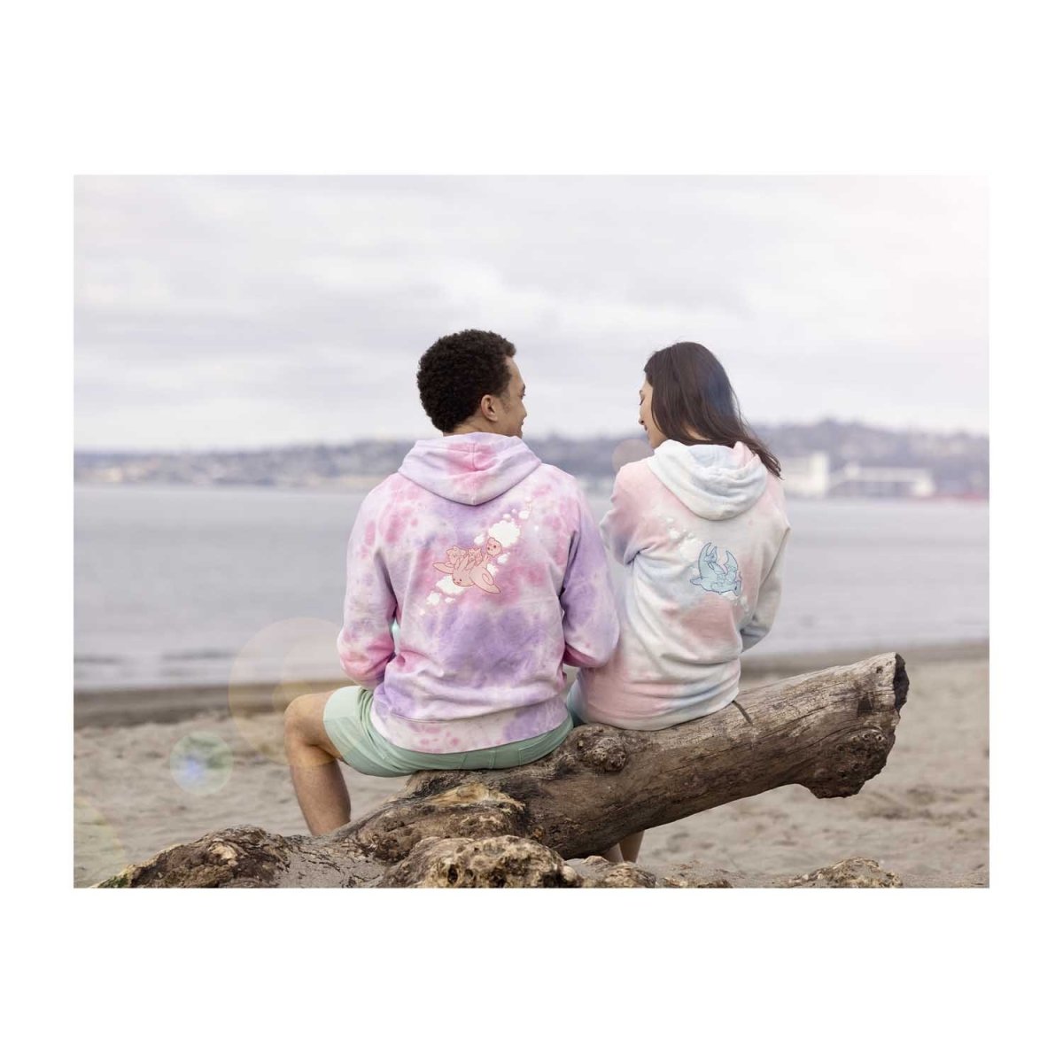 Togekiss & Friends Pokémon Take Flight Pink & Purple Tie-Dye Zip
