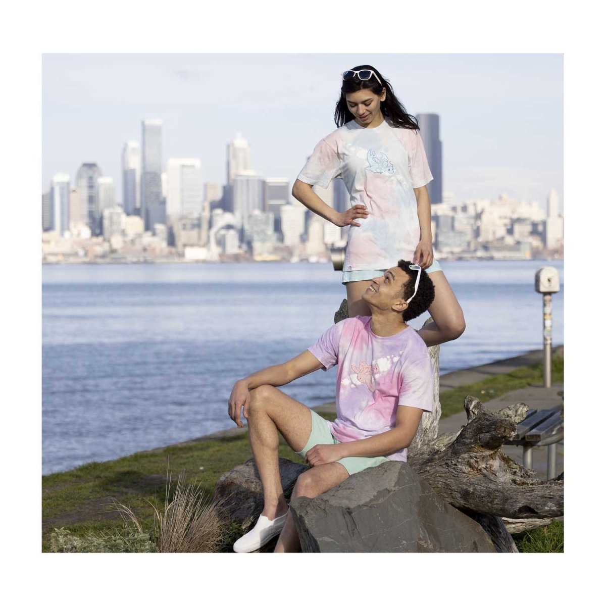 Togekiss & Friends Pokémon Take Flight Pink & Purple Tie-Dye