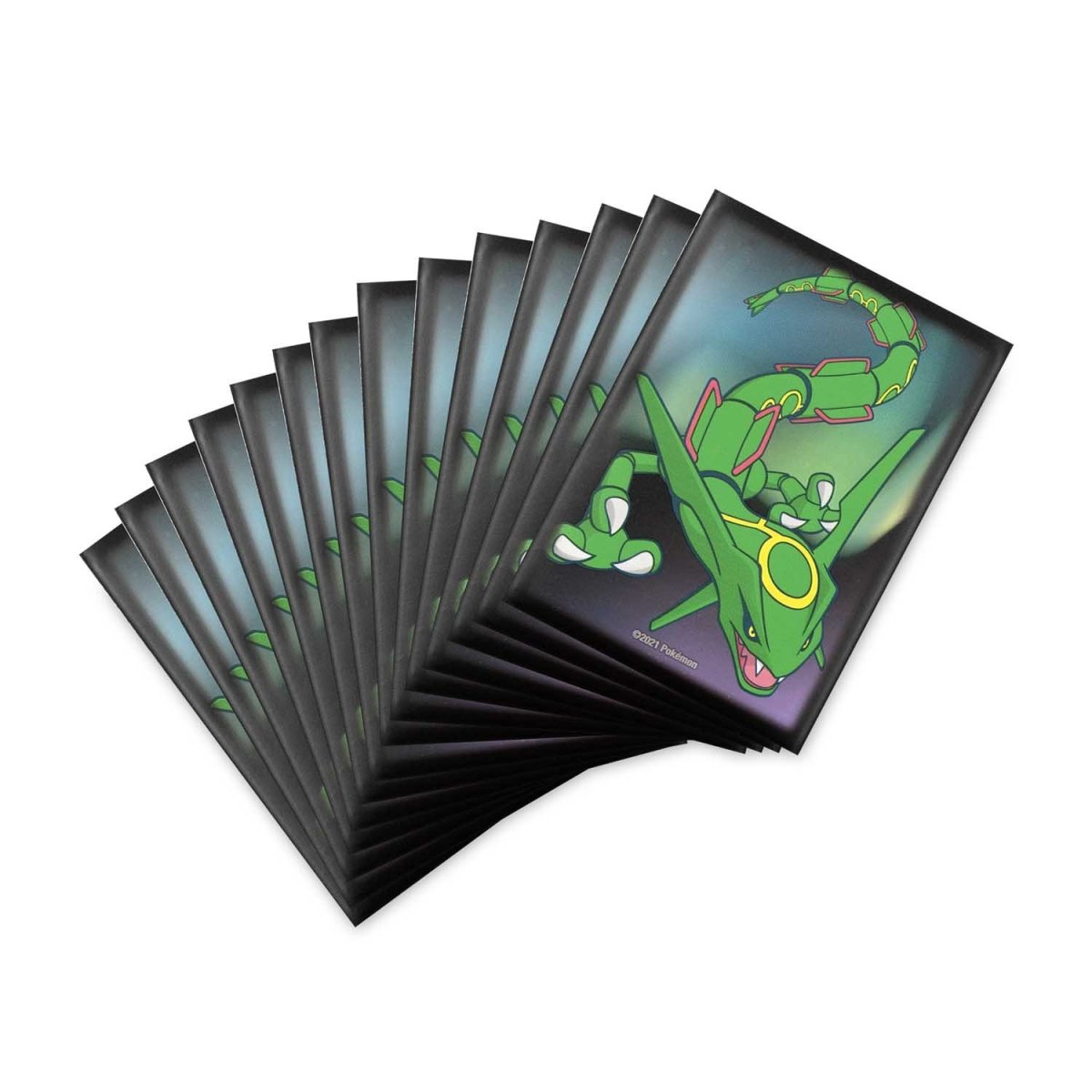 Pokemon Standard Size Sleeves - Shiny Mega Rayquaza - 65ct - Accessories »  Sleeves - Collector's Cache