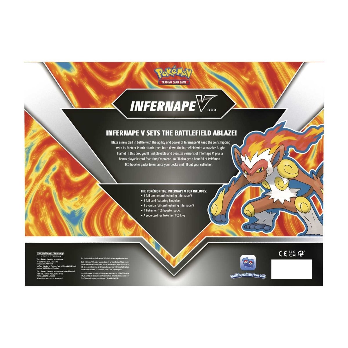 Infernape Vボックス Amazon.com: Pokemon Trading Cards: Infernape V Box : Toys