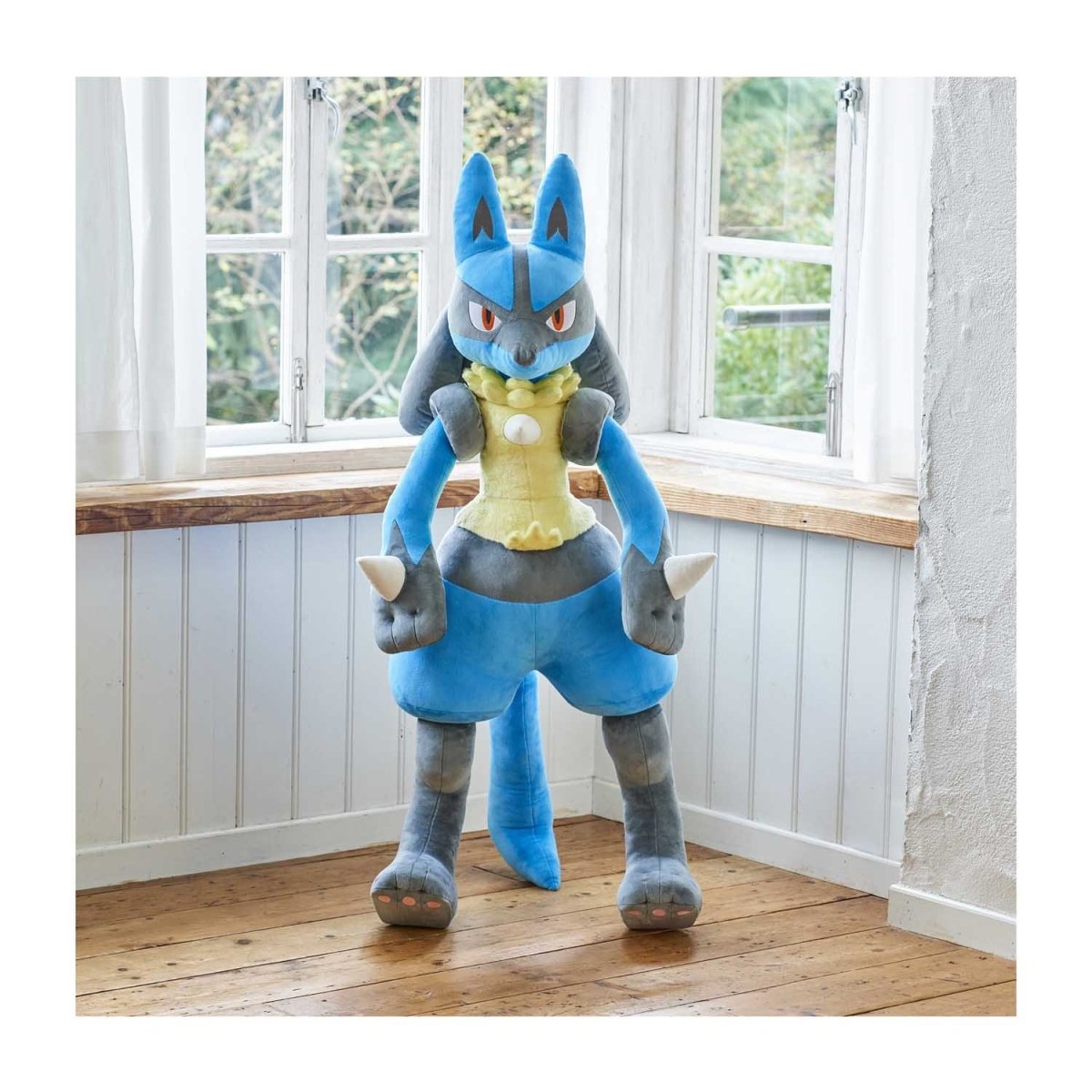 Pokemon Plush 5 Pcs/ Lot Lucario Shiny Lucario Mega Lucario