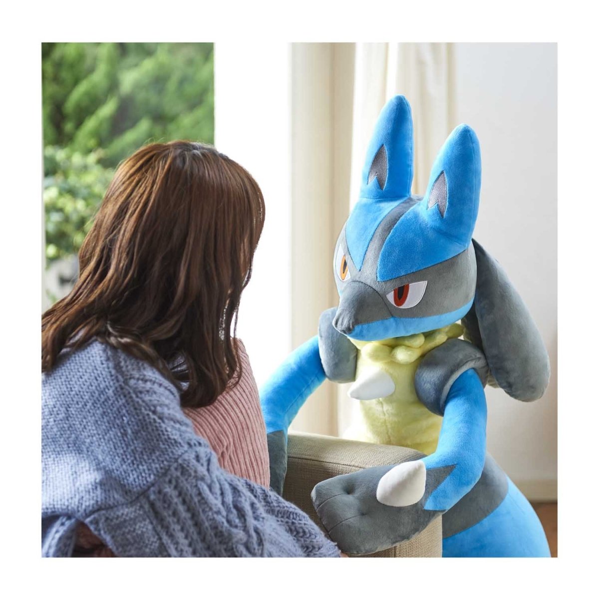 Pokemon Plush 5 Pcs/ Lot Lucario Shiny Lucario Mega Lucario