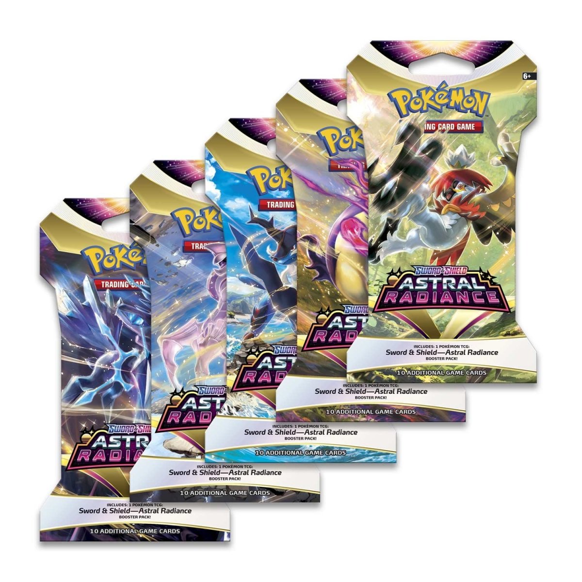 POKEMON TCG Sword and Shield 10 - Astral Radiance Booster One Pack POKEMON TCG Sword and Shield 10 - Astral Radiance Booster One Pack