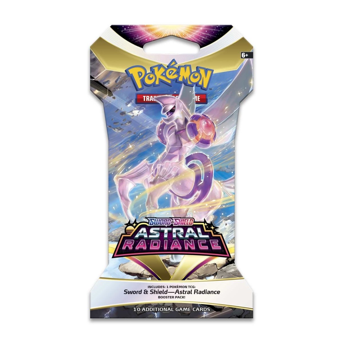 Pokémon, Pokemon GCC: Spada e Scudo 10 Astral Radiance Booster Pack x4, Gioco di Carte