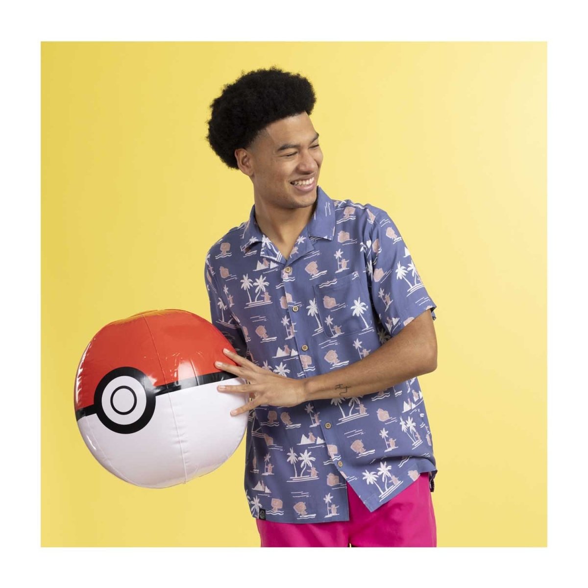 Pokémon Tropical Eiscue Sunny Seas Tropical Shirt - Men | Pokémon