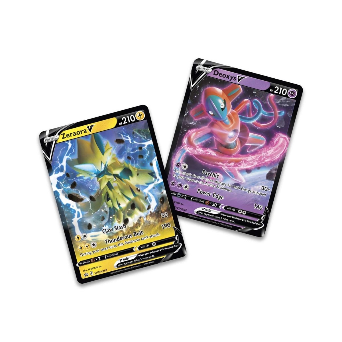 V Battle Deck Bundle: Deoxys vs. Zeraora – Aloha Card Shop