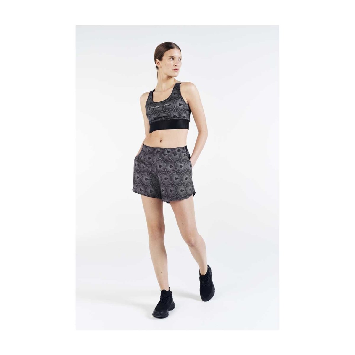 Pokémon Center × Craft: Pikachu Essence Black Stretch Shorts