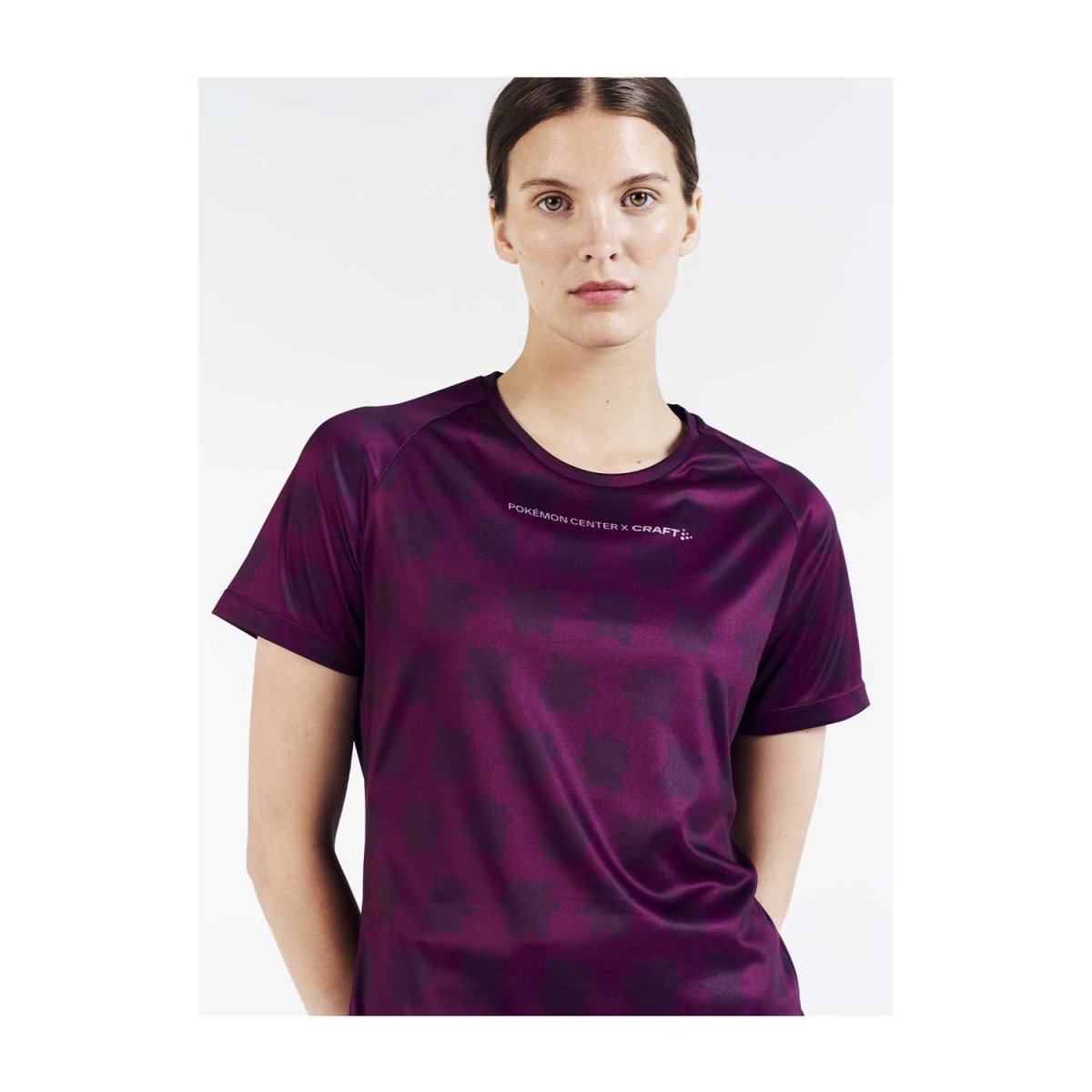 Pokémon Center × Craft: Gengar Core Unify Burgundy T-Shirt - Women