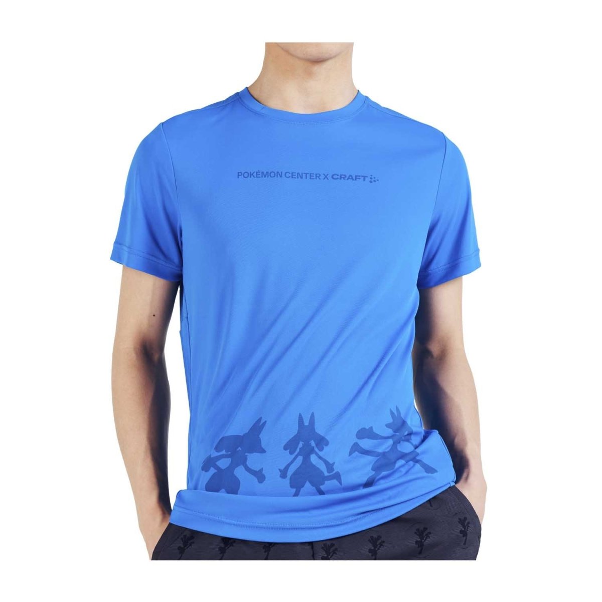 Pokémon Center × Craft: Lucario Core Charge Sarek T-Shirt - Men