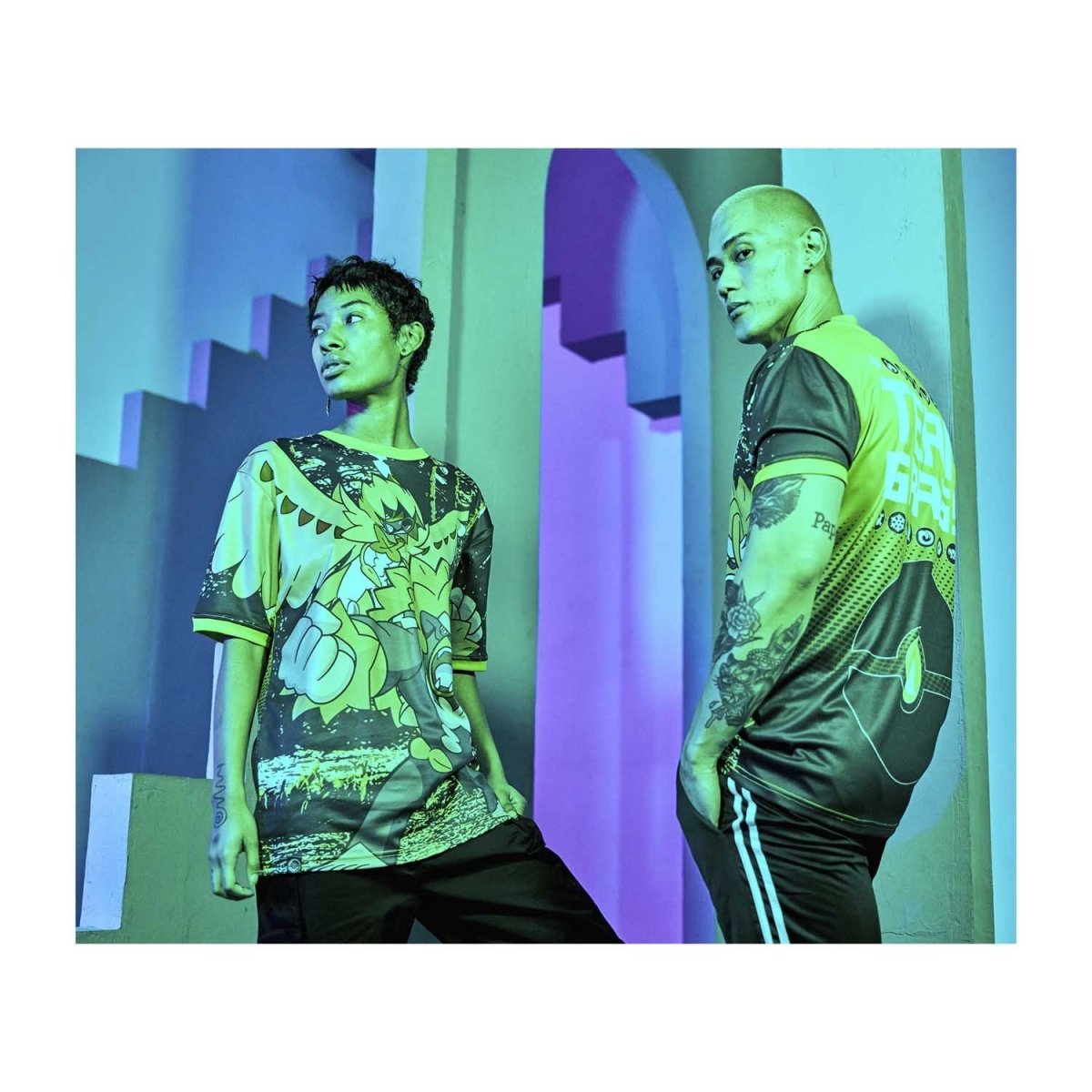 Pokémon Center × OMOCAT: Team Grass Jersey - Adult | Pokémon