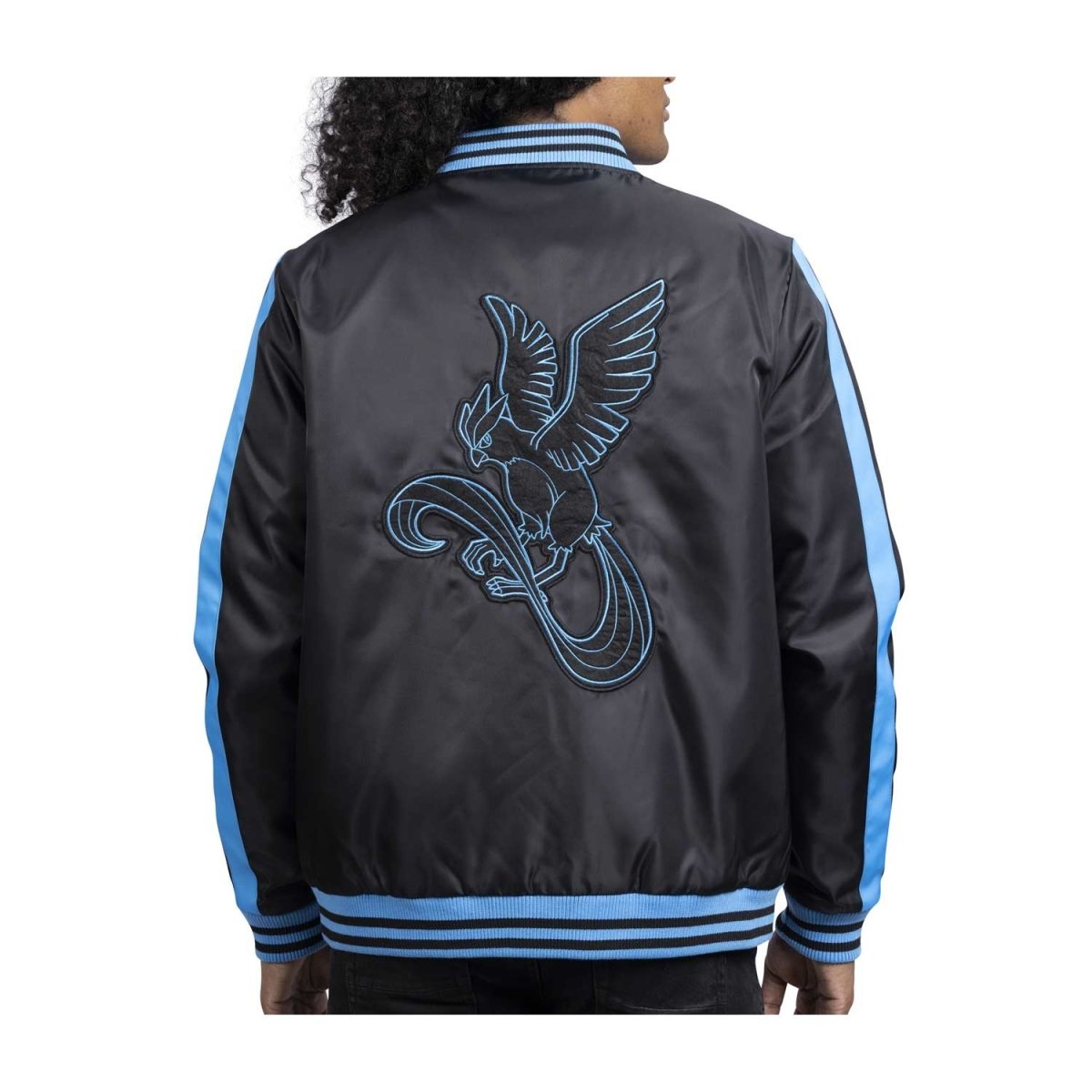 Articuno Pokémon Jackets Black Insulated Snap-Down Jacket - Adult ...