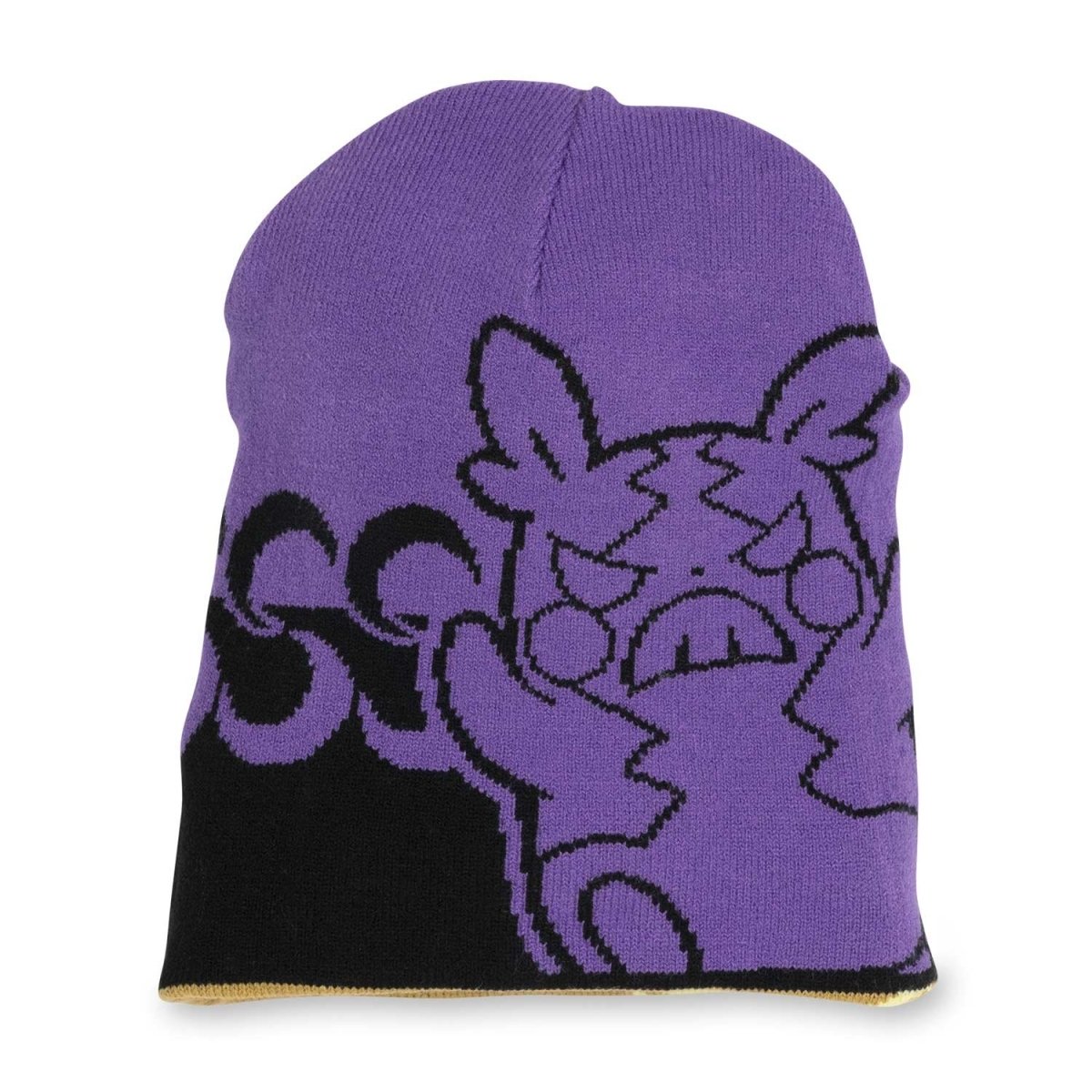 Morpeko Yellow & Purple Reversible Beanie (One Size-Adult