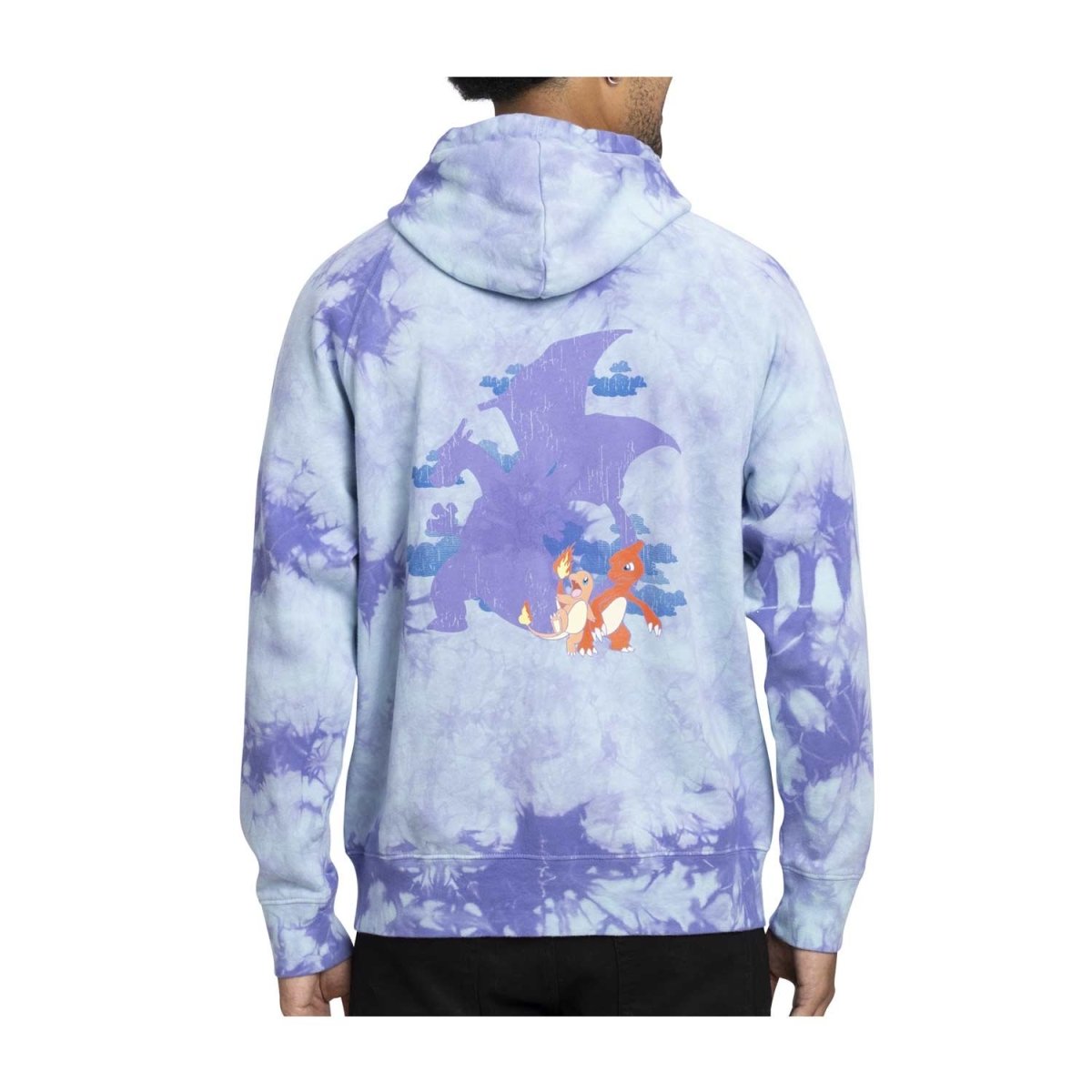 procedure Fonetiek ik wil Charmander, Charmeleon & Charizard Pokémon Take Flight Blue Tie-Dye Zip-Up  Hoodie - Adult | Pokémon Center UK Official Site