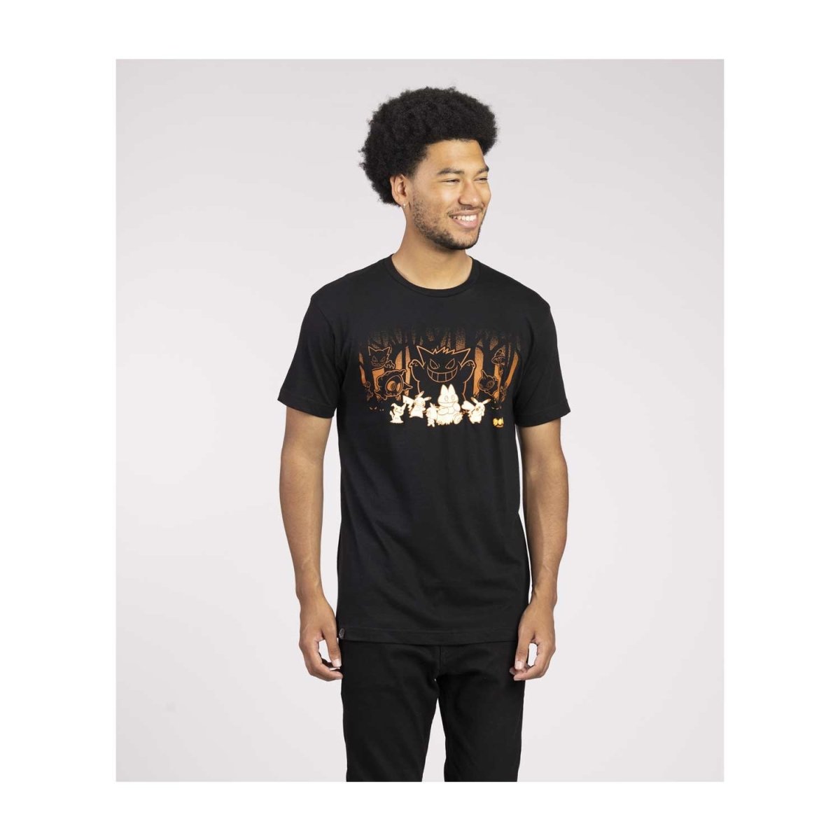 Pikachu & Friends Pokémon Sweet Temptations Black Relaxed Fit Crew