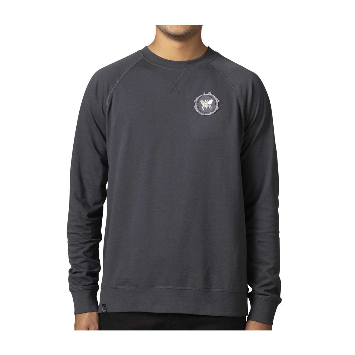 Weedle, Kakuna & Beedrill Pokémon Nature: Fall Black Crew Neck