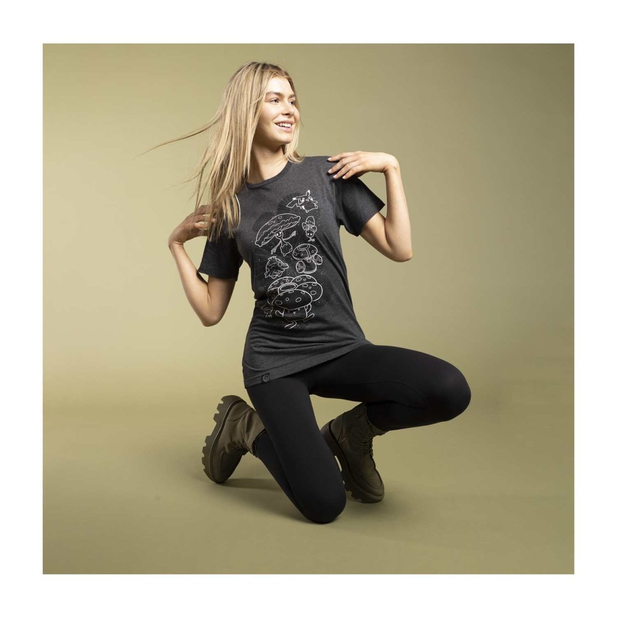 【COVERNAT】 Pokemon Balance Cool Cotton T-shirt‐BLACK Pokemon Balance Cool Cotton T-Shirt Black - 커버낫