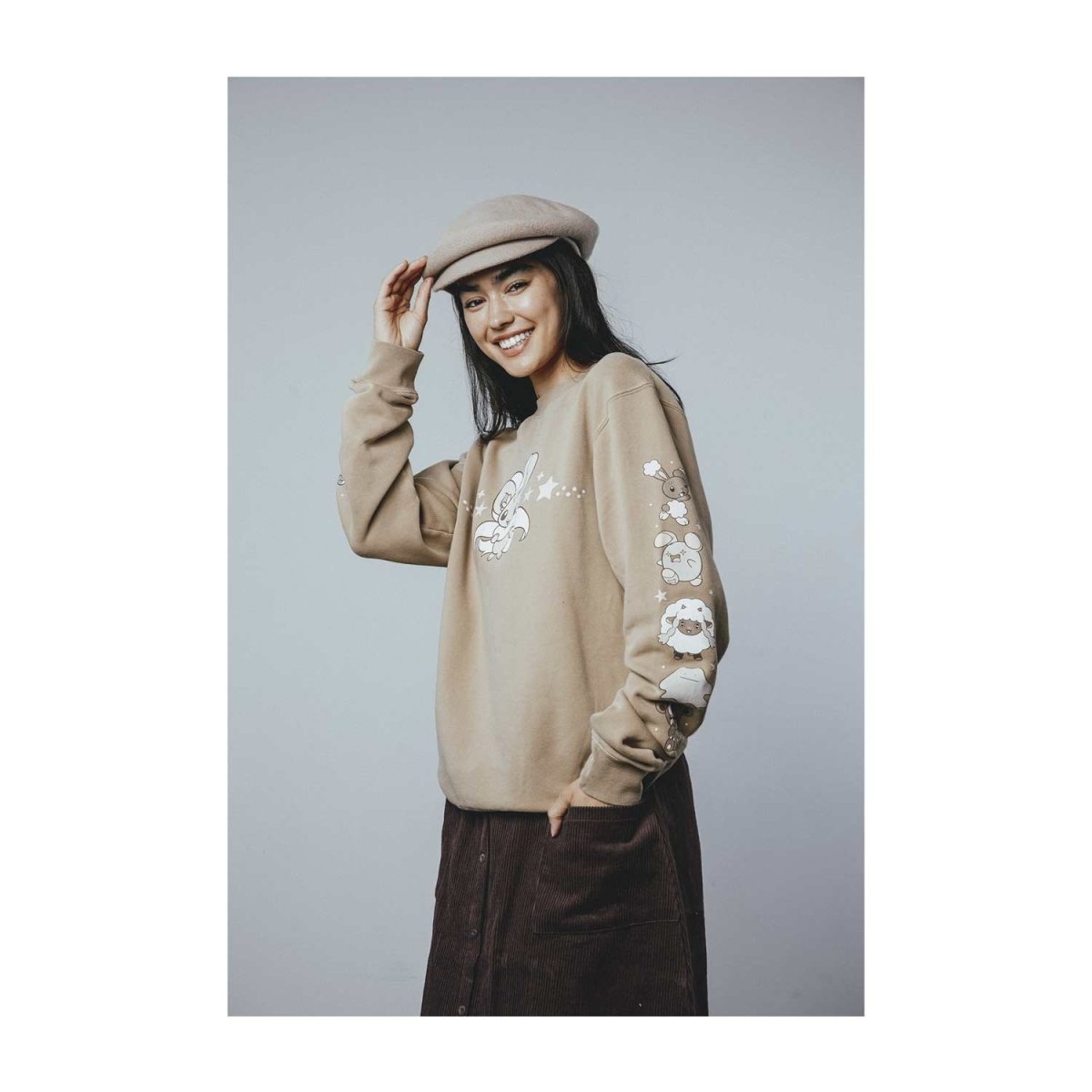Pokémon Center × OMOCAT: Normal Type Midweight Crew Neck