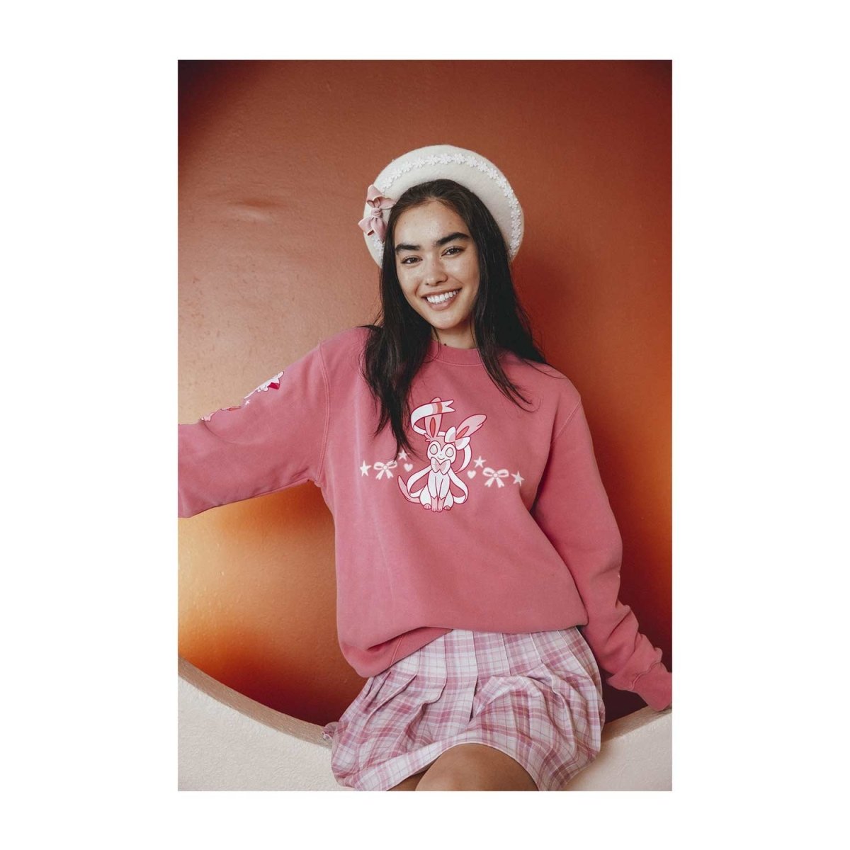 Pokémon Center × OMOCAT: Fairy Type Midweight Crew Neck Sweatshirt