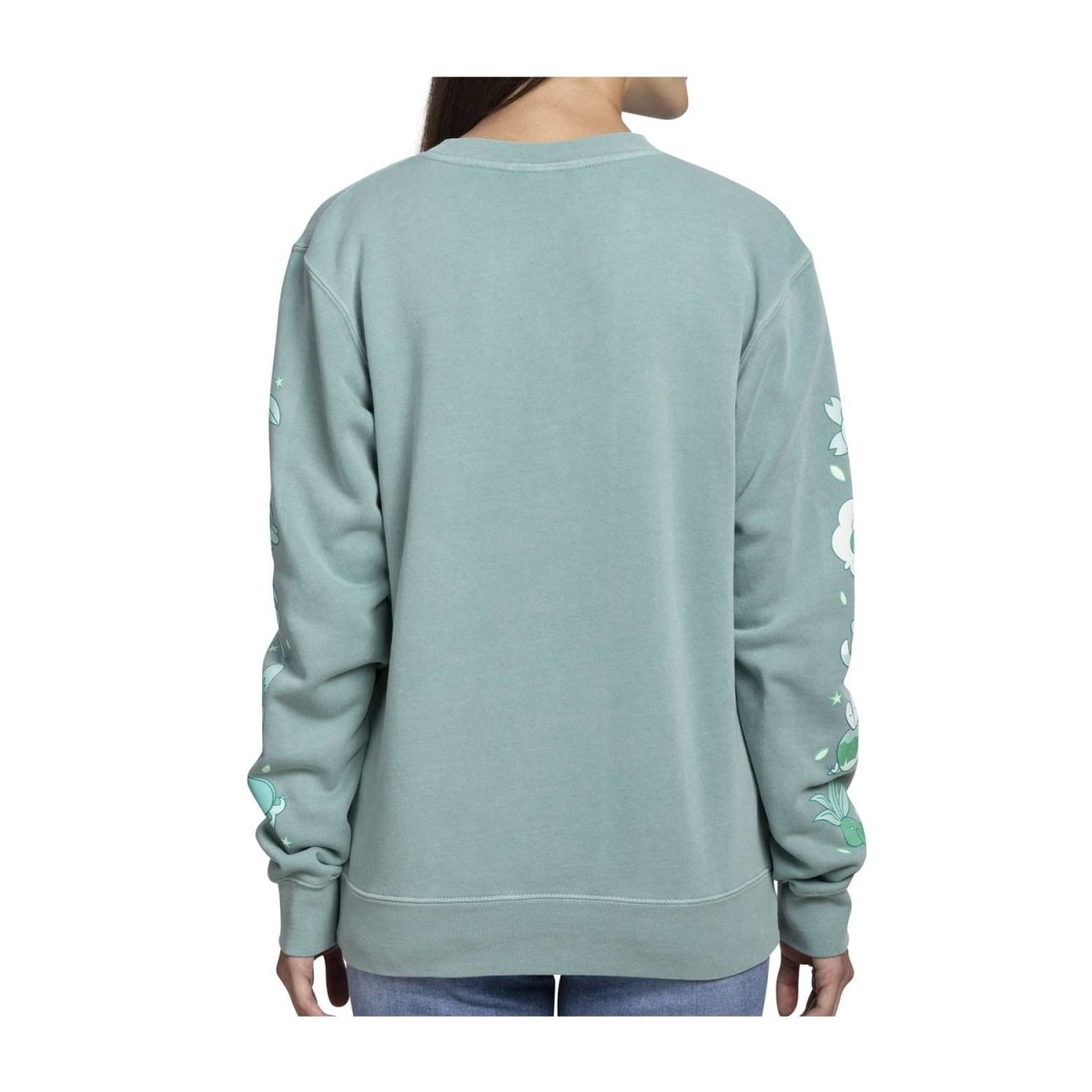 Pokémon Center × OMOCAT: Grass Type Midweight Crew Neck Sweatshirt