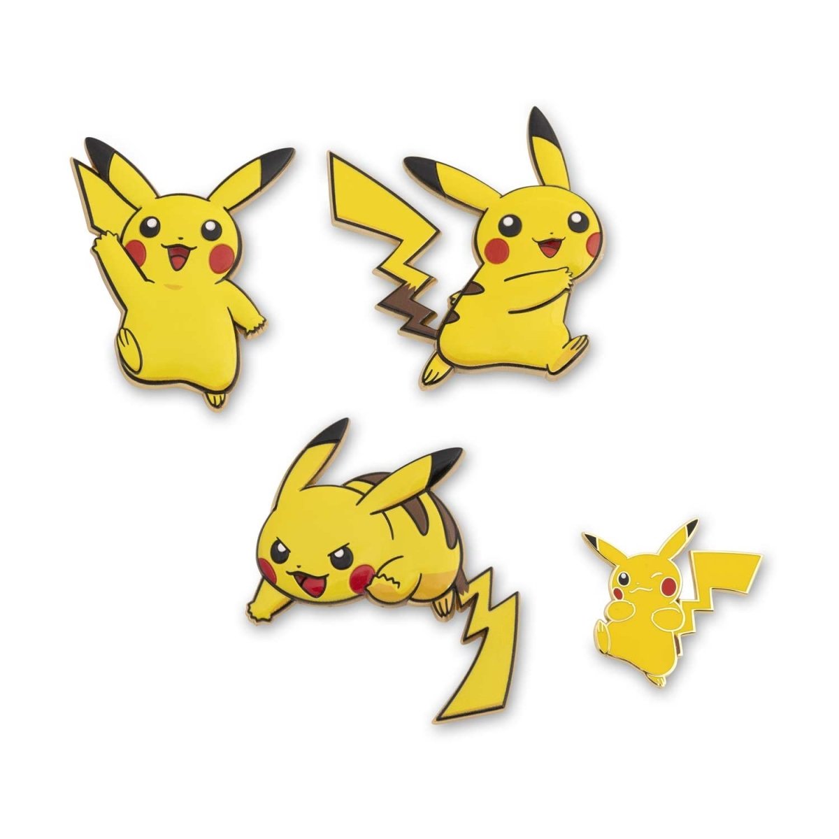 Pokémon Deluxe Pins: Pikachu Pin Box Set (3-Pack) | Pokémon Center