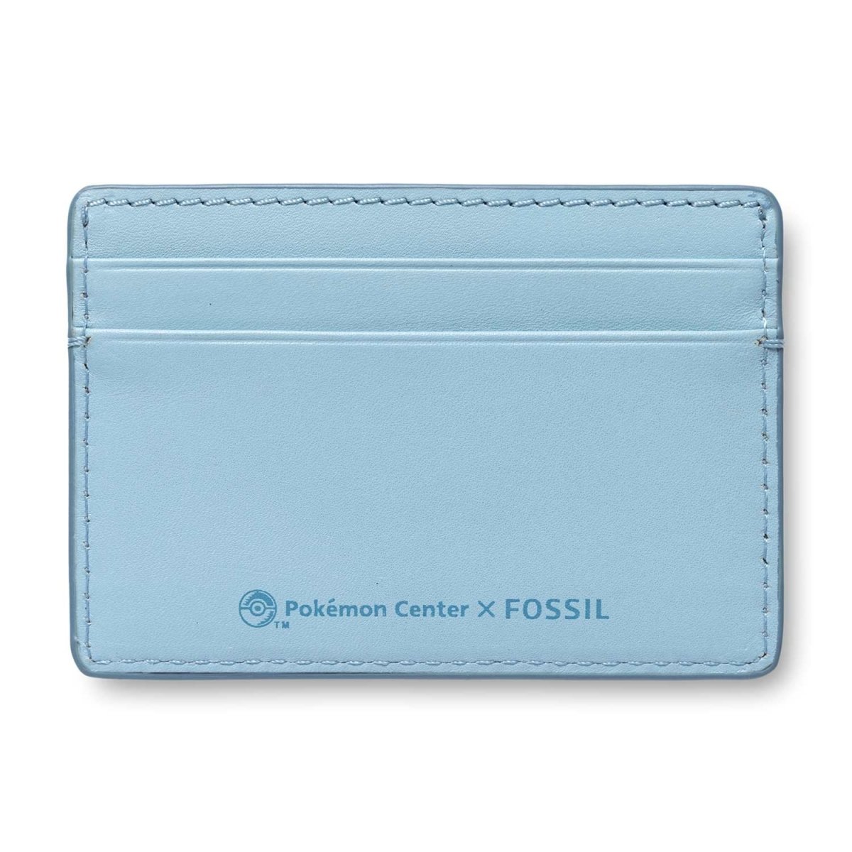 Pokémon Center × Fossil: Squirtle Blue Leather Steven Card Case