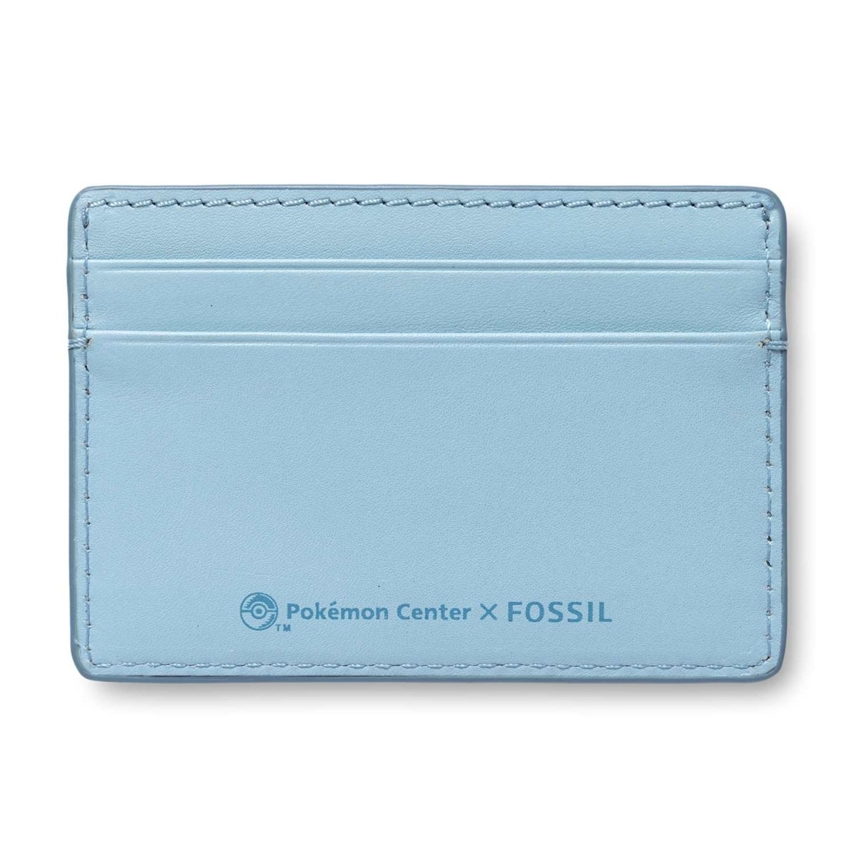 Pok mon Center Fossil Squirtle Blue Leather Steven Card Case