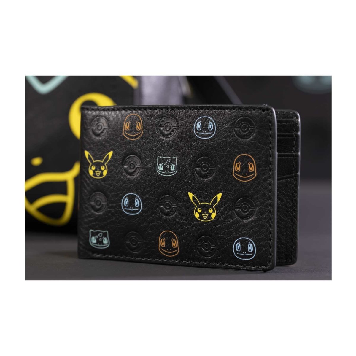 Pokémon Center × Fossil: Kanto First Partners Black Leather