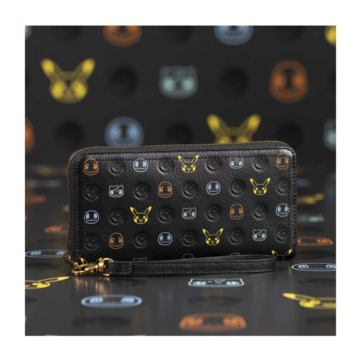Pokémon Center × Fossil: Kanto First Partners Black Leather