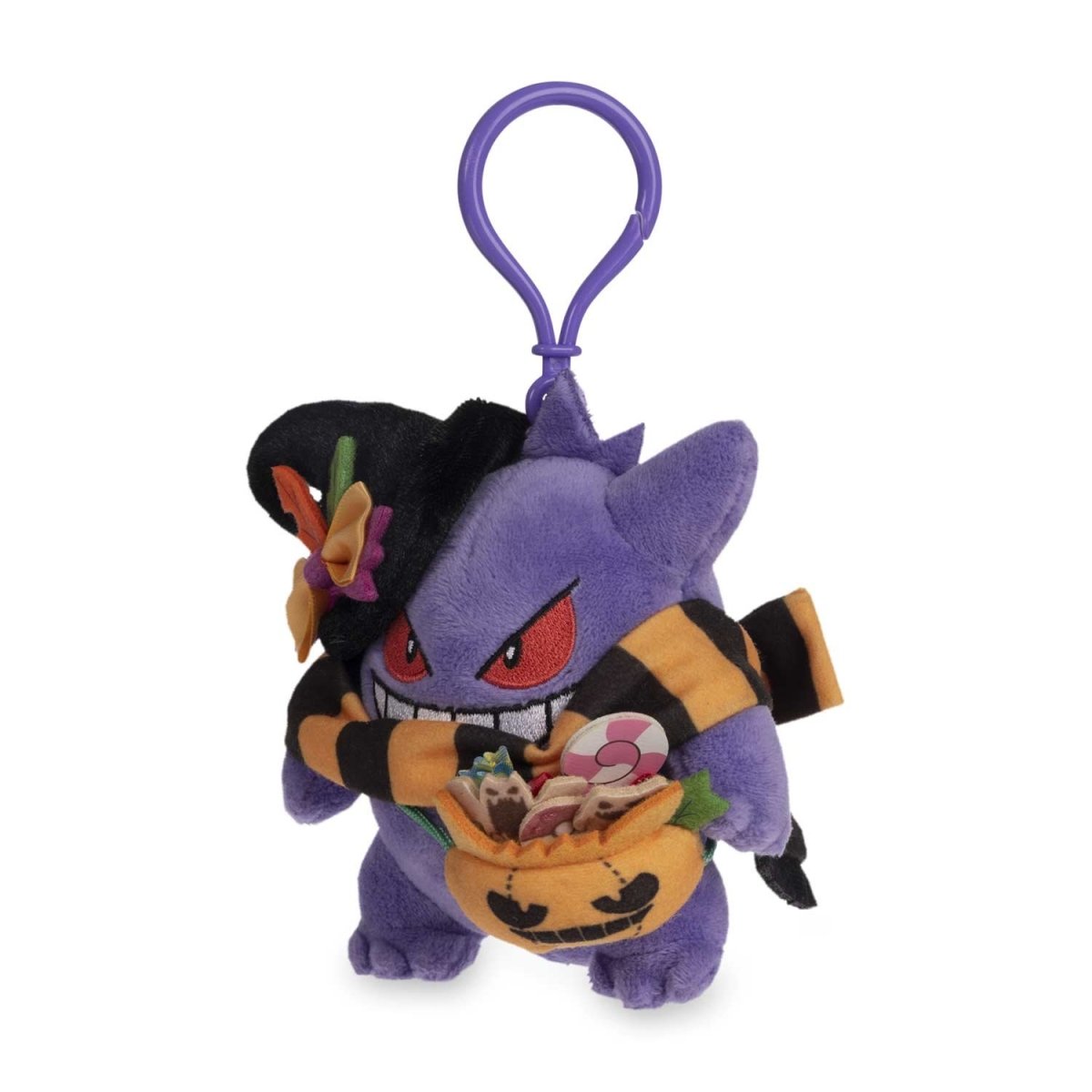 Gengar Pok mon Spooky Festival Plush Key Chain