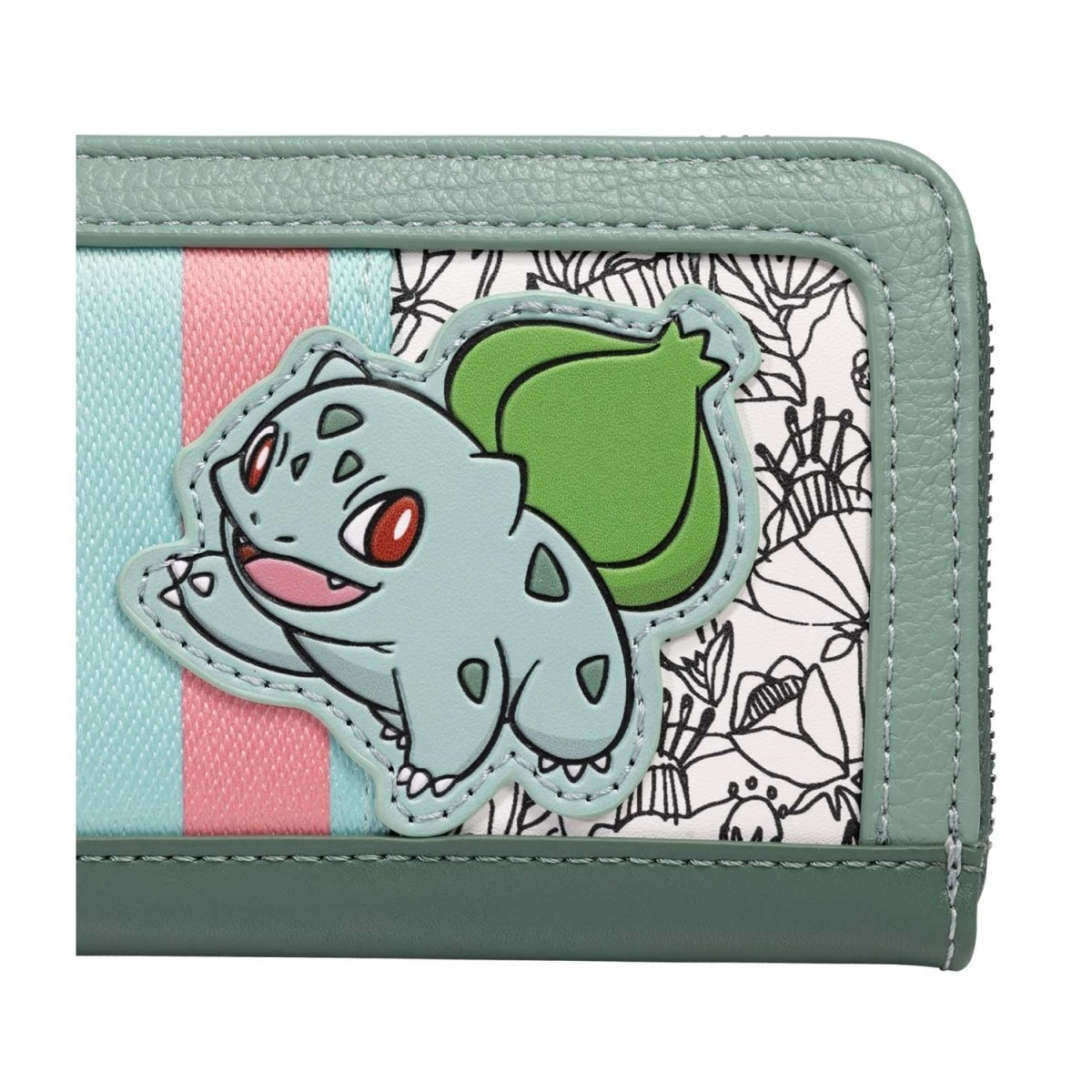 Loungefly Pokemon Bulbasaur Zip Around Wallet | GameStop