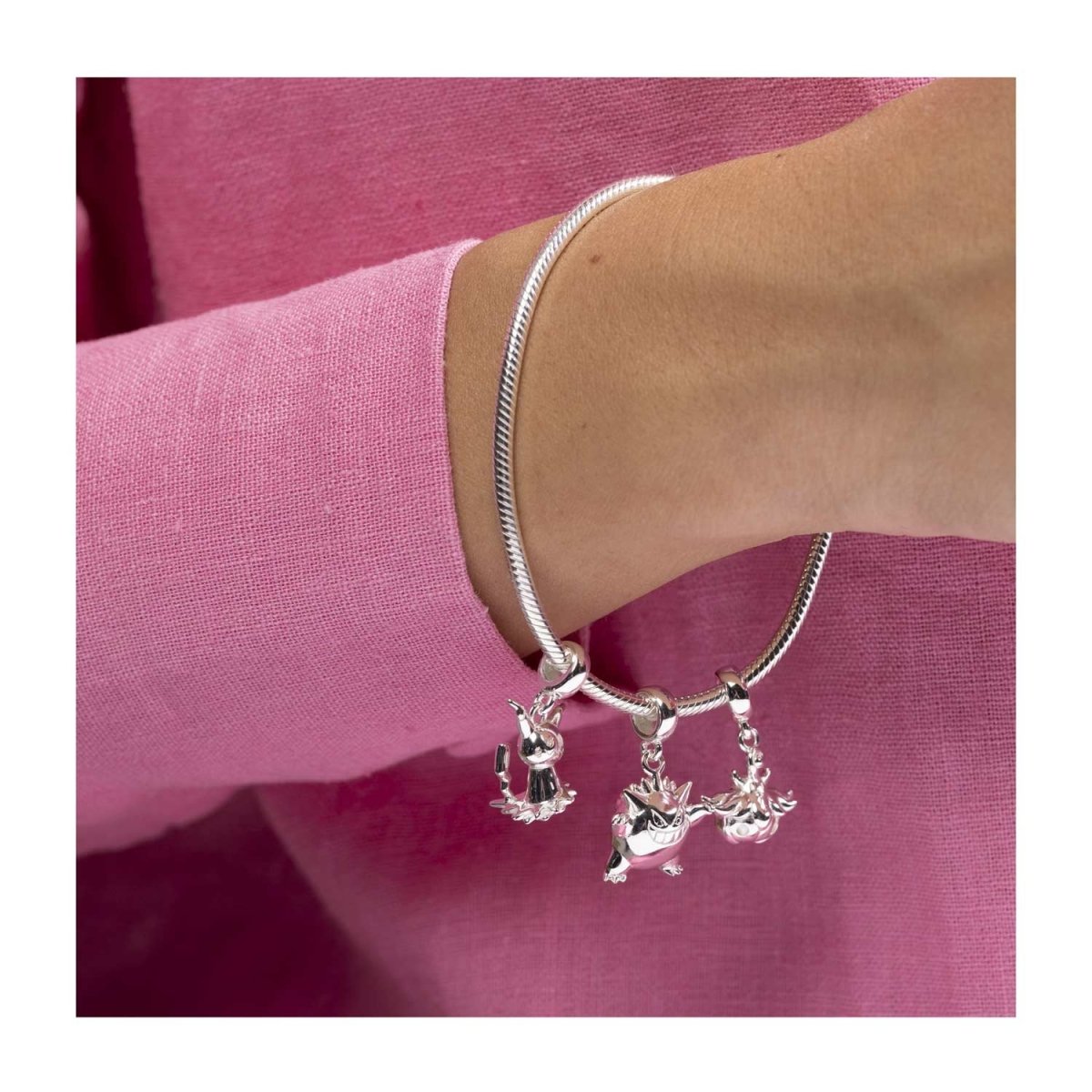 Pokémon Jewelry Charms Gengar Sterling Silver Dangle Charm Pokémon