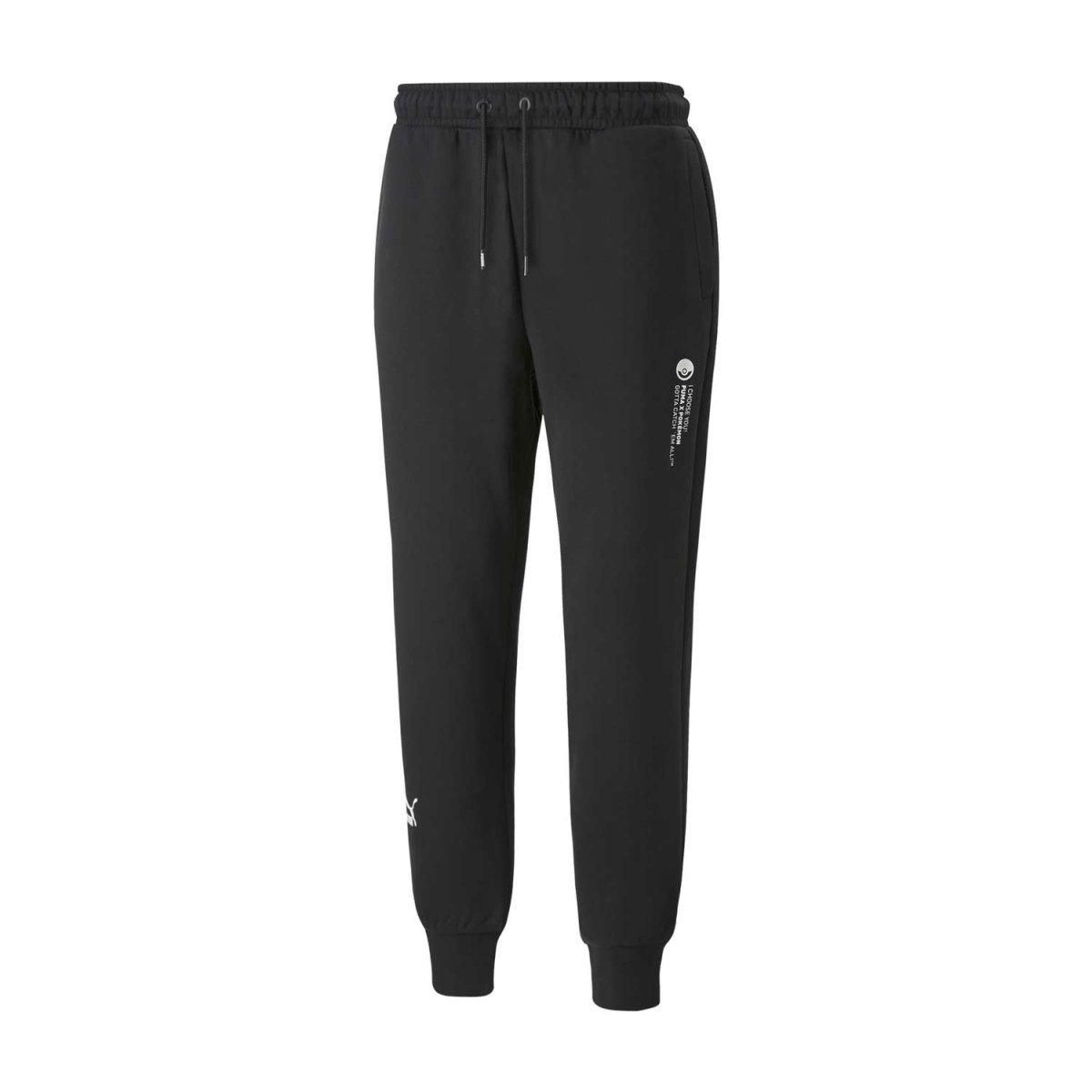 PUMA × Pokémon: Poké Ball Puma Black Fleece Jogger Sweatpants - Adult