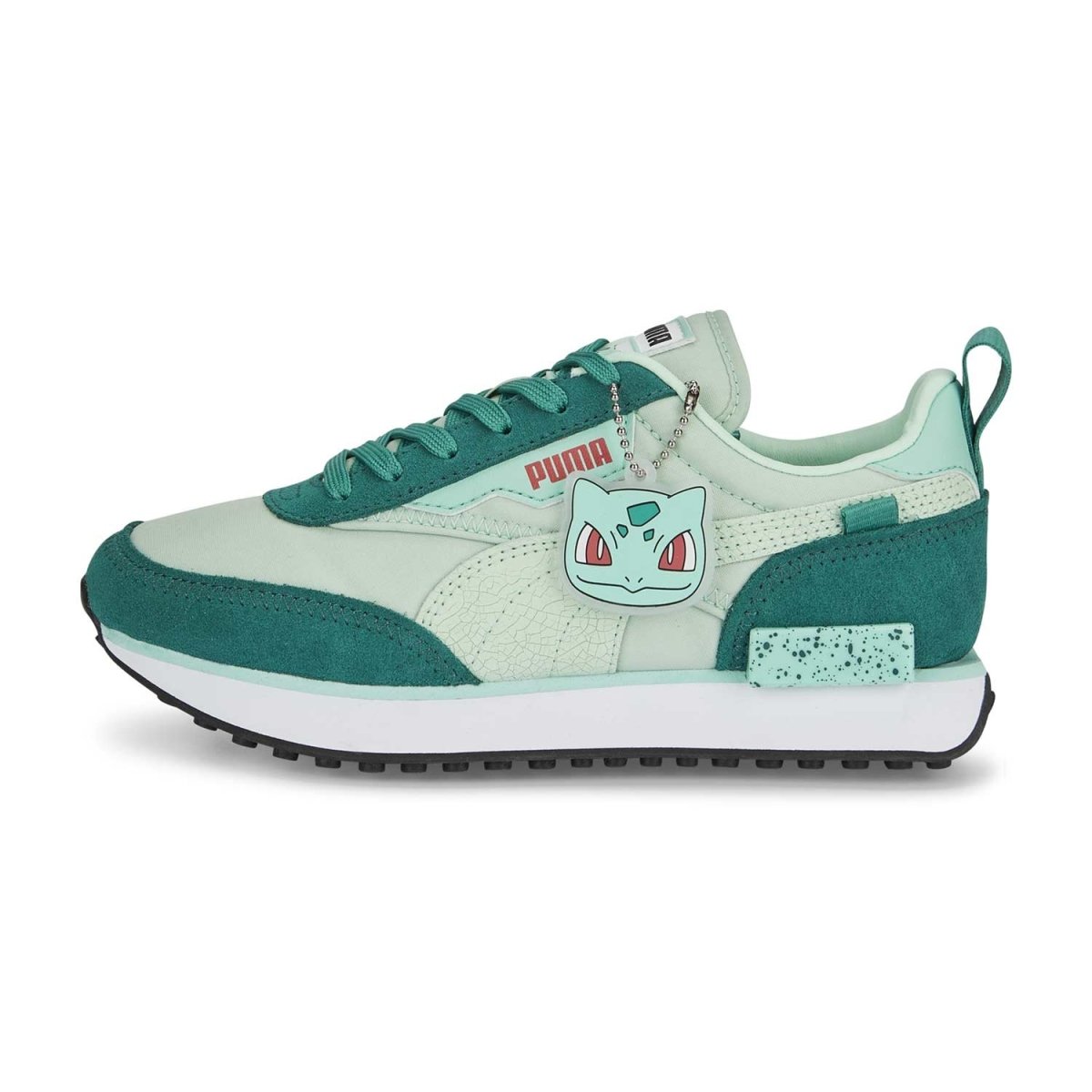 PUMA × Pokémon: Bulbasaur Future Rider Green Sneakers PUMA × Pokémon: Bulbasaur Future Rider Green Sneakers