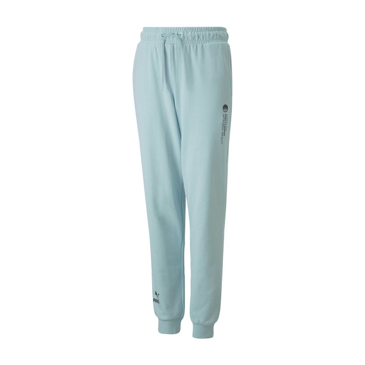 PUMA × Pokémon: Poké Ball Light Aqua French Terry Jogger Sweatpants - Youth