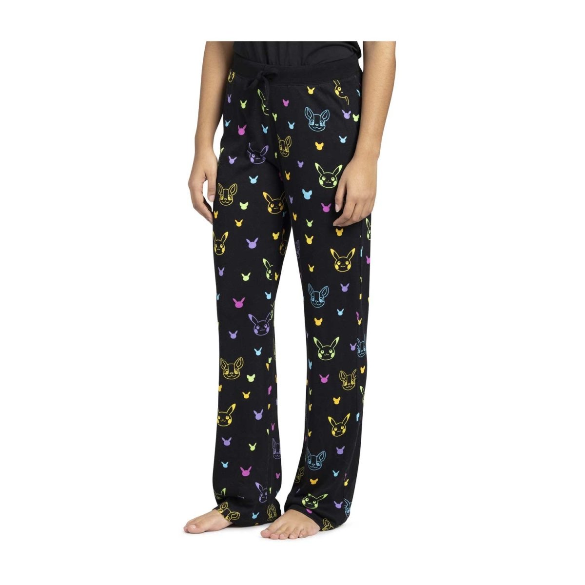 Pikachu & Yamper Electric Pals Black Sleep Pants - Women