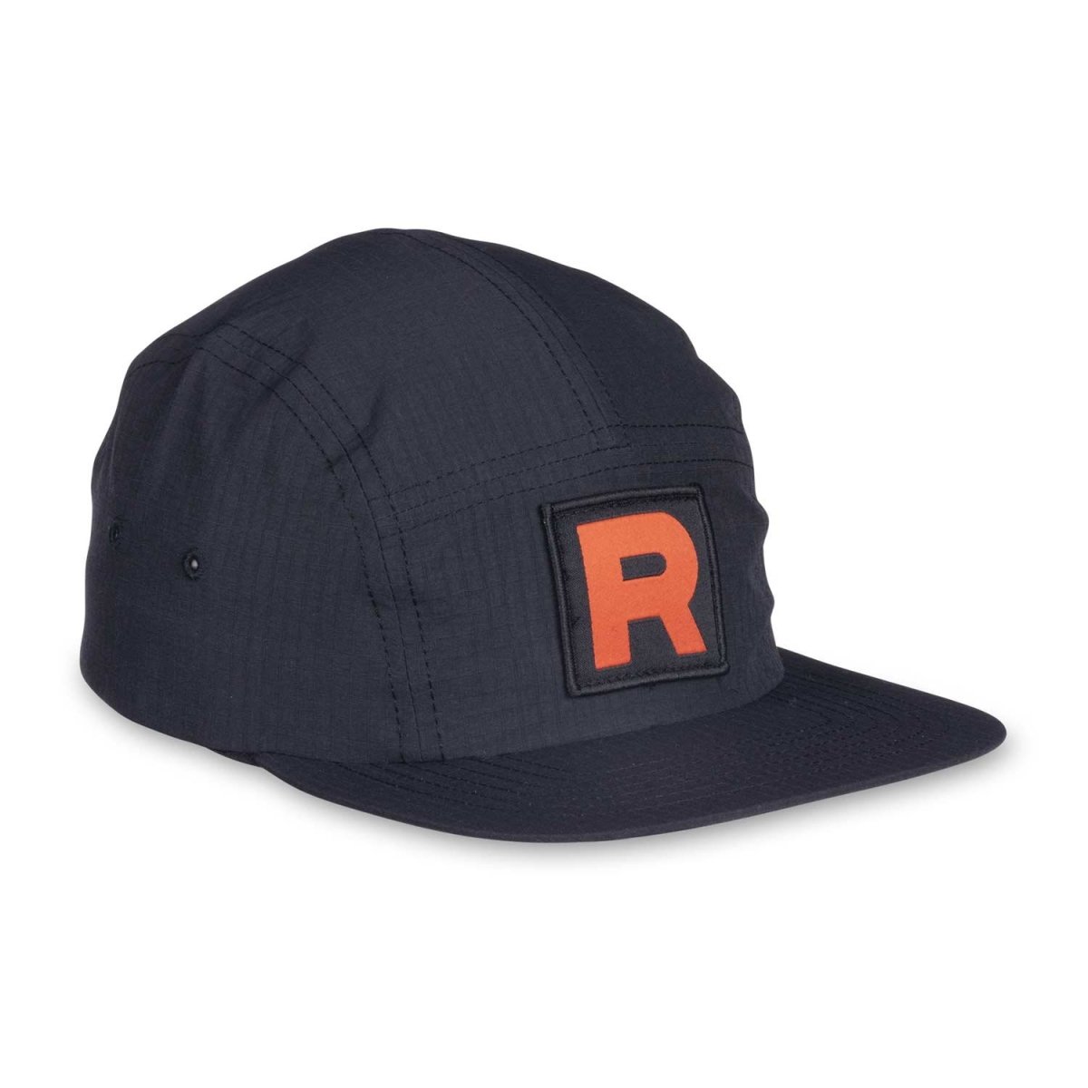 Team Rocket HQ Collection Black Five-Panel Hat (One Size-Adult
