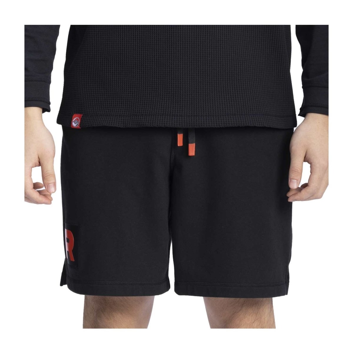 Team Rocket HQ Collection Black Fleece Shorts - Adult Team Rocket HQ Collection Black Fleece Shorts - Adult