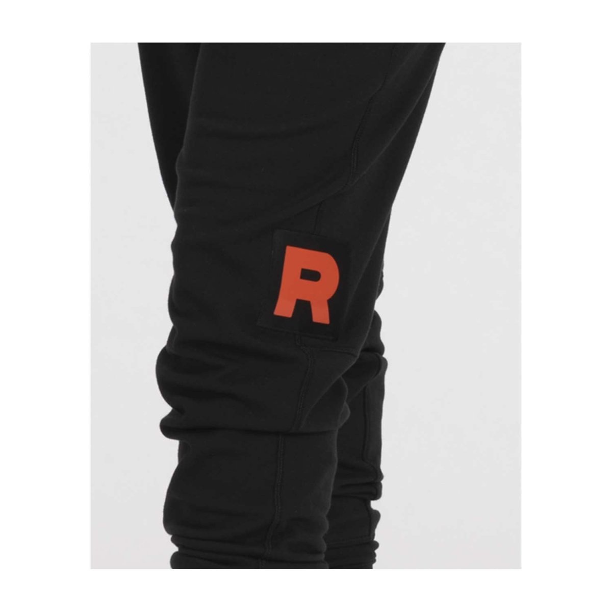 Team Rocket HQ Collection Black Fitted Fleece Jogger Pants - Women