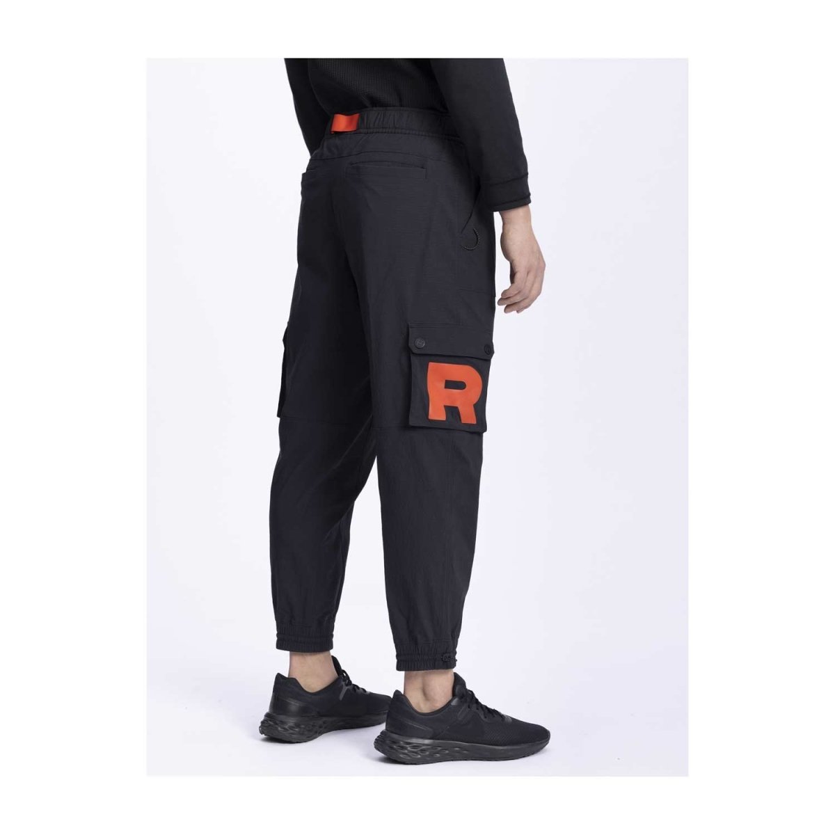 Team Rocket HQ Collection Black Relaxed Fit Utility Jogger Pants - Adult