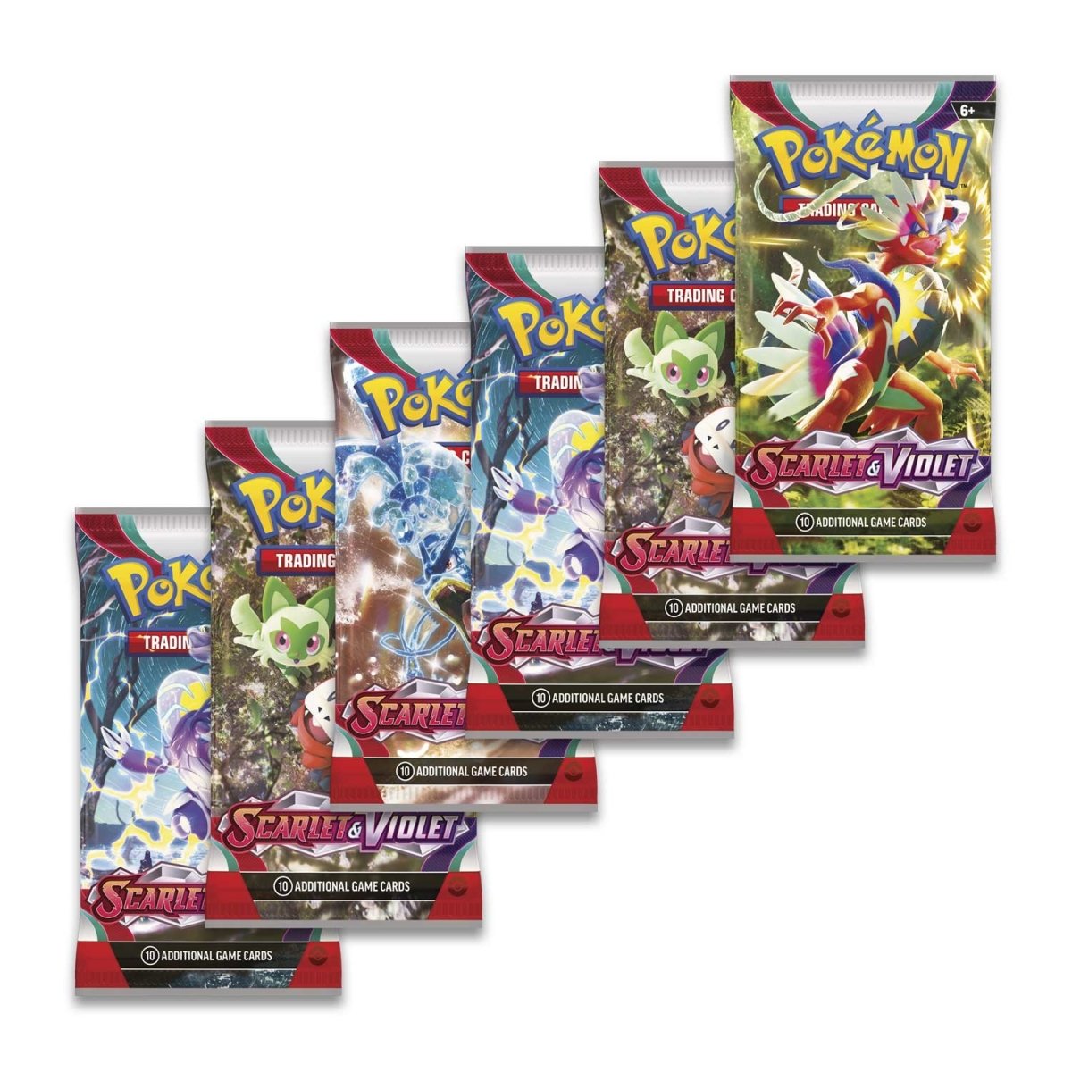 Tilhører Mindst quagga Pokémon TCG: Scarlet & Violet Booster Bundle (6 Packs) | Pokémon Center  Official Site