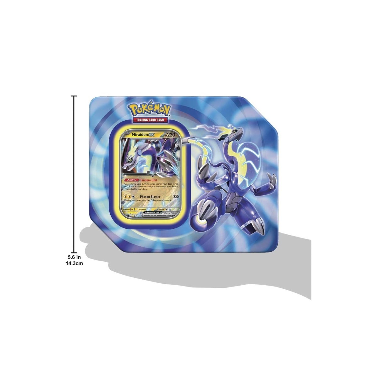 Pokemon Trading Card Game Paldea Legend Tins Koraidon EX & Miraidon EX