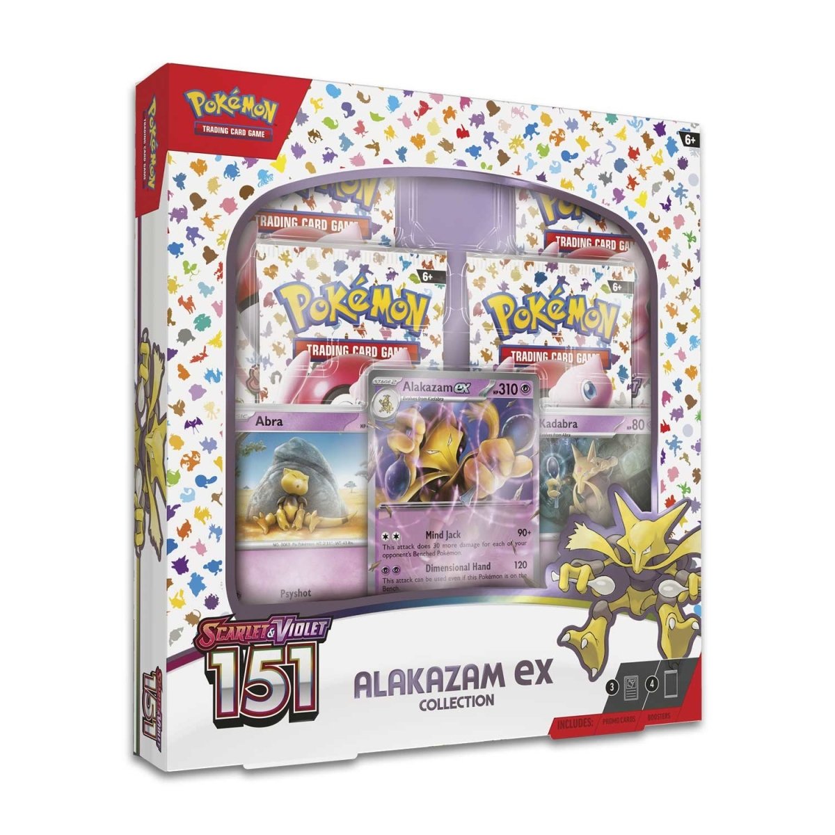 新品 ポケモン アラカザム alakazam ex コレクション カード Pokémon TCG: Scarlet & Violet-151 Collection (Alakazam ex